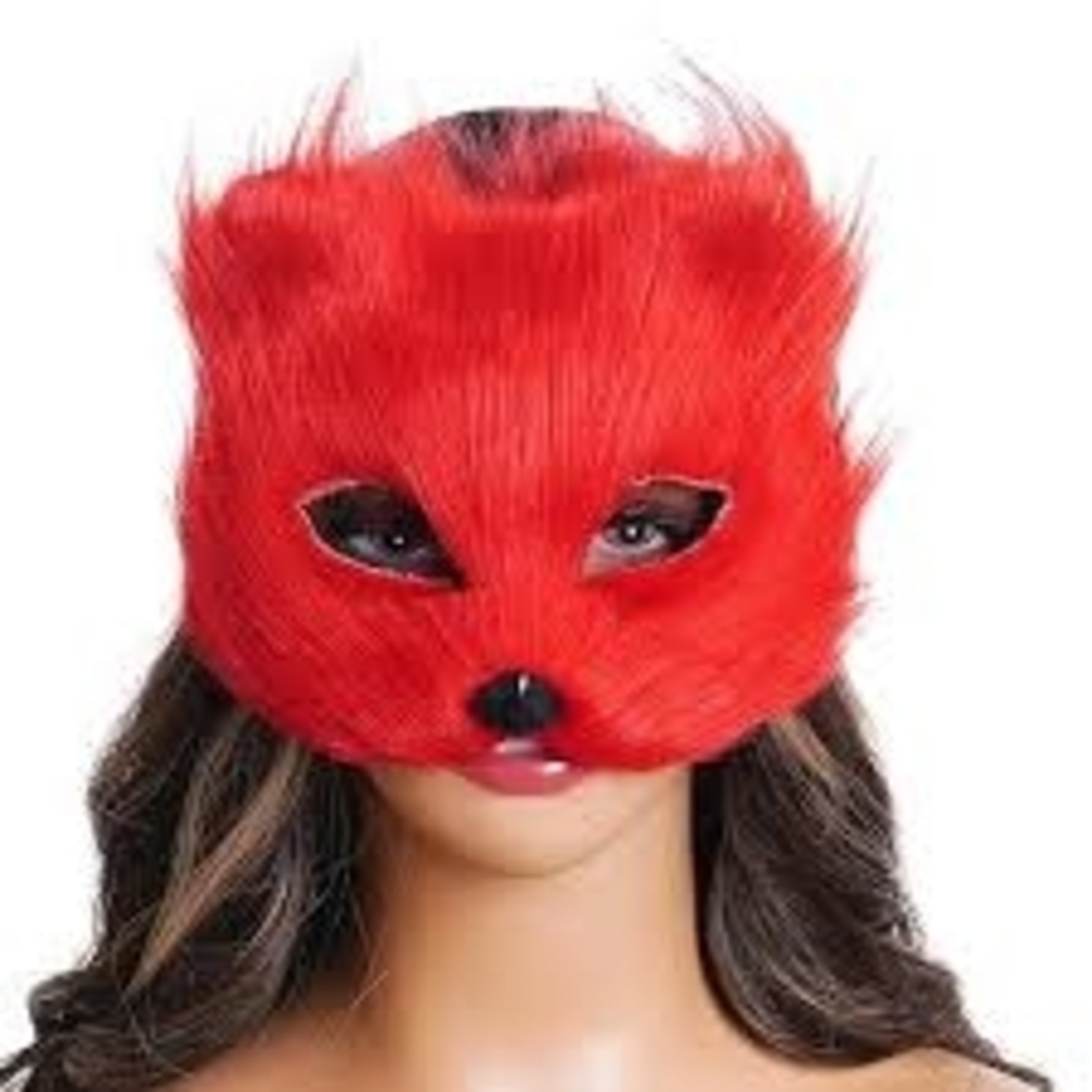 Kids Red Fox Costume Mask